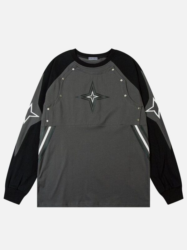 Aelfric Eden Star Patchwork Sweatshirt