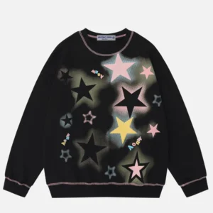 Aelfric Eden Star Print Sweatshirt